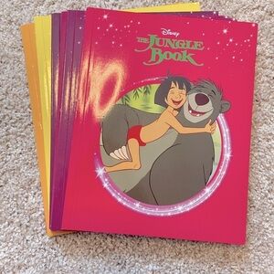 Set of 7 Disney books Cinderella Mulan jungle book excellent condition Christmas